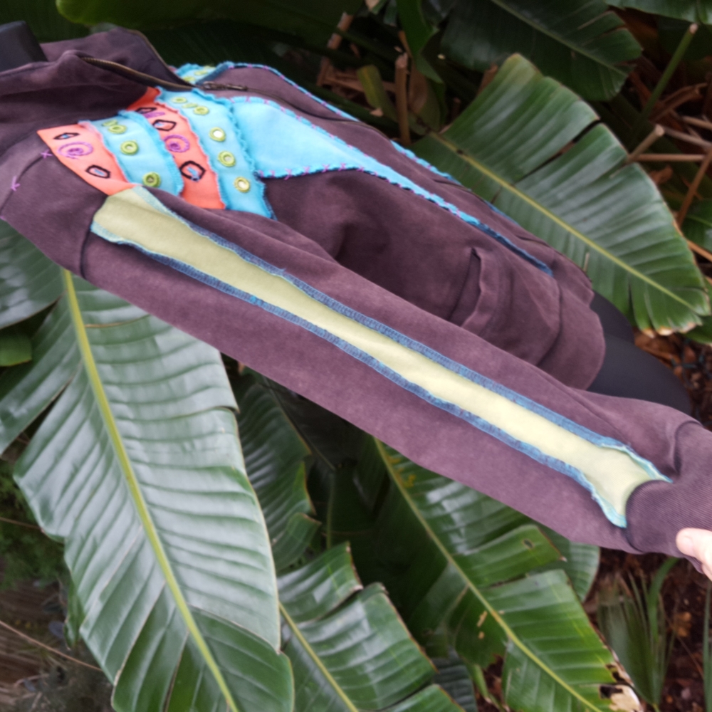 Patchwork Rising International Style Jacket - image 4